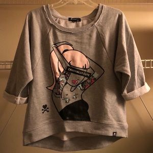 Tokidoki Barbie Collab Crop Sweatshirt